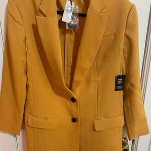 Express Women's Golden Blazer